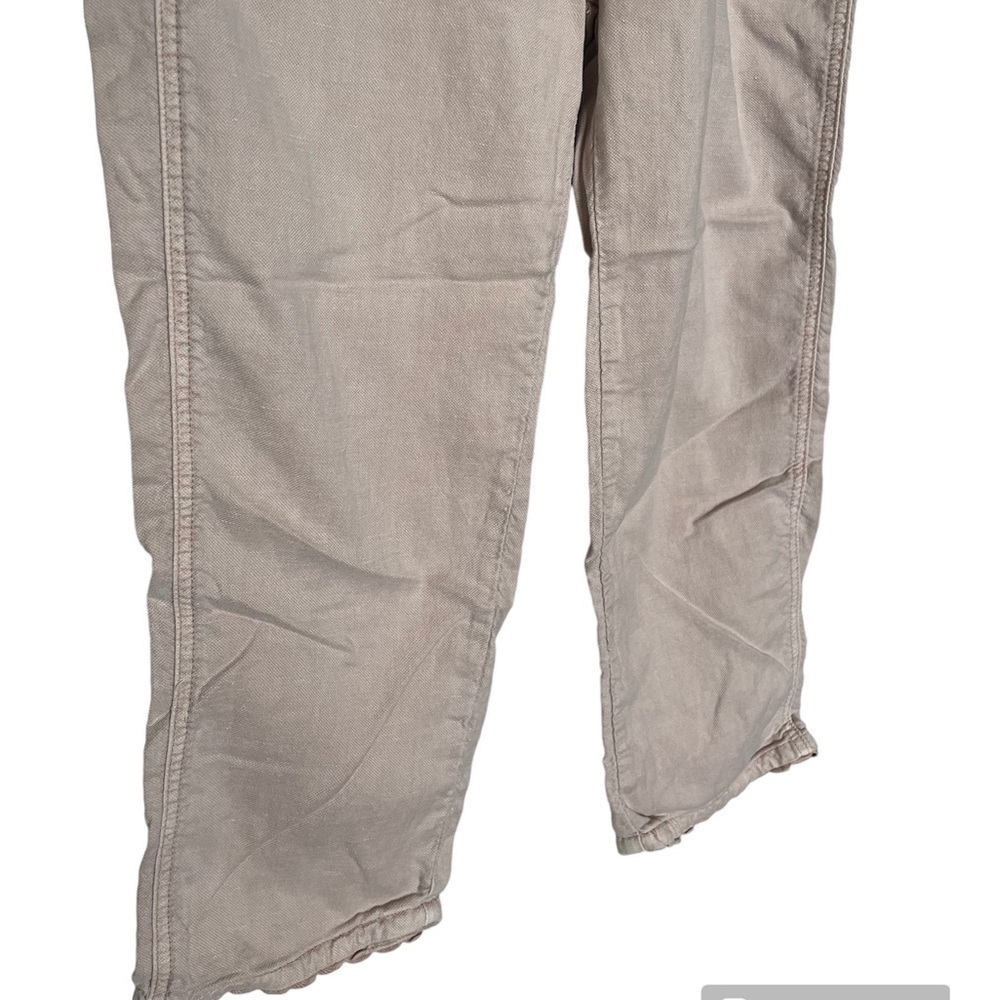 THE GREAT. Blush Ric Rac Cropped Pants - Picture 4 of 12